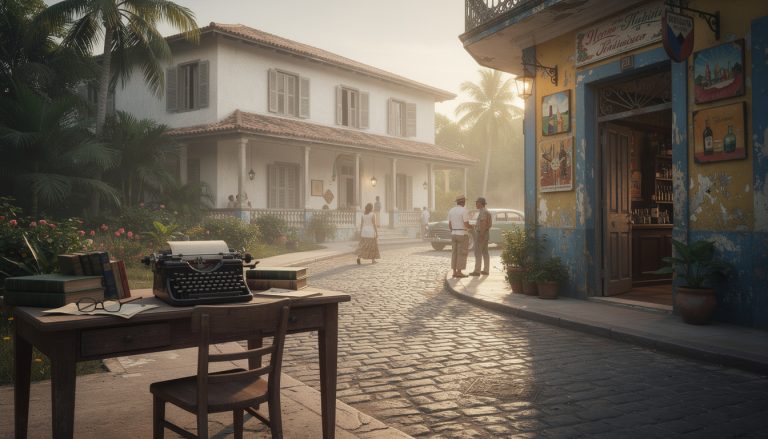 découvrez un voyage littéraire captivant sur les traces d'hemingway, de la finca vigía à la célèbre bodeguita del medio, explorant son héritage et ses inspirations.