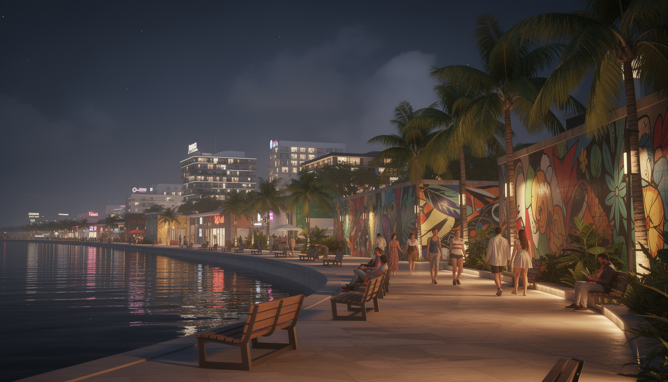 découvrez le malecón de noche, un projet innovant de revitalisation nocturne du front de mer, mêlant ambiance festive et espaces aménagés pour vivre des soirées inoubliables au cœur de la ville.
