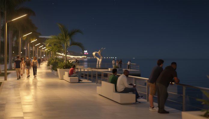découvrez le "malecón de noche", le projet innovant de revitalisation nocturne du front de mer qui transforme l'espace en un lieu animé et convivial pour toutes les générations.