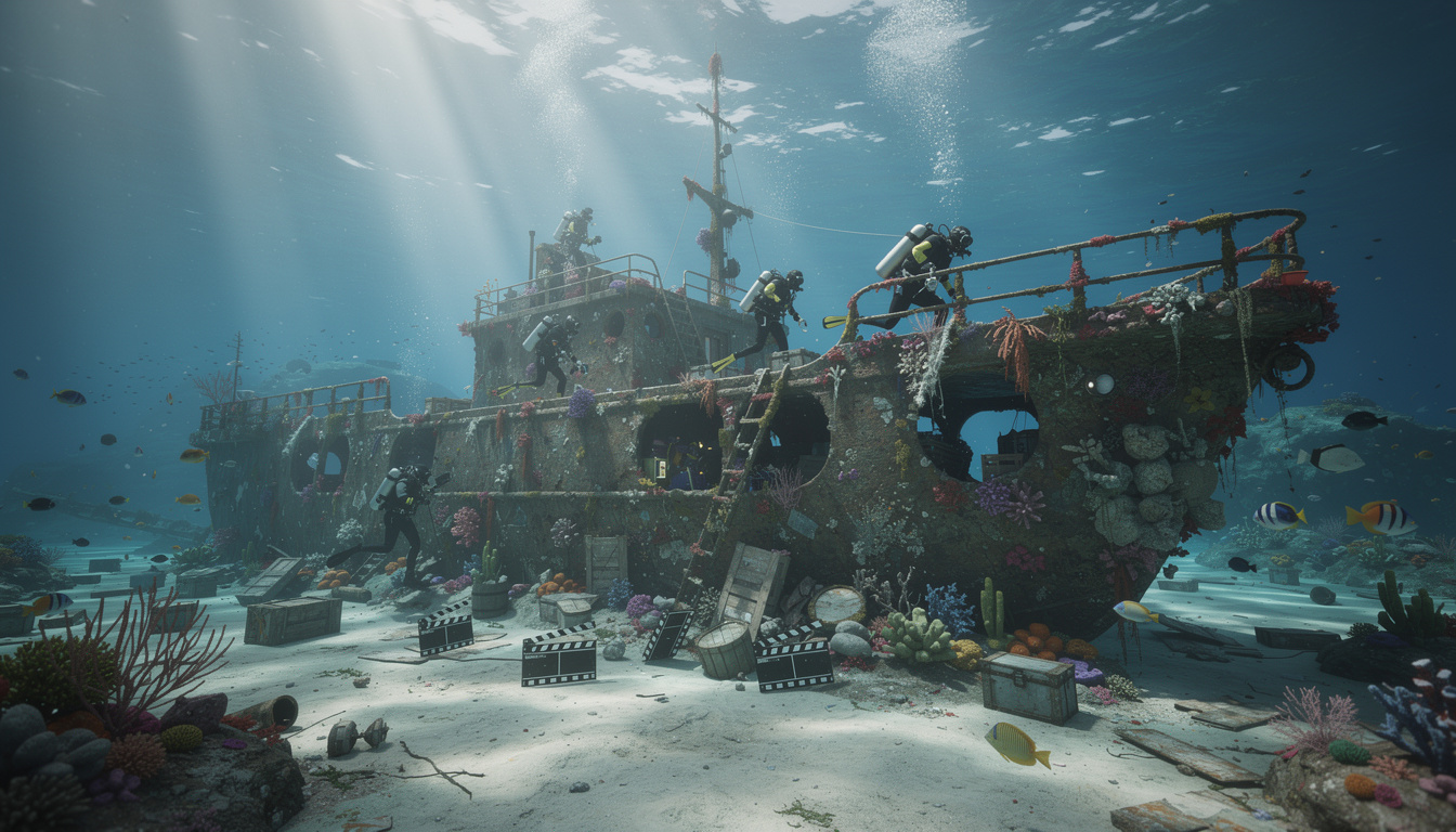 découvrez les épaves de films célèbres à explorer sous les eaux cristallines de new providence, une aventure de plongée inoubliable alliant cinéma et exploration marine.
