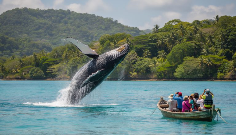 découvrez samaná en république dominicaine, un sanctuaire secret où vous pouvez observer les majestueuses baleines à bosse dans leur habitat naturel.