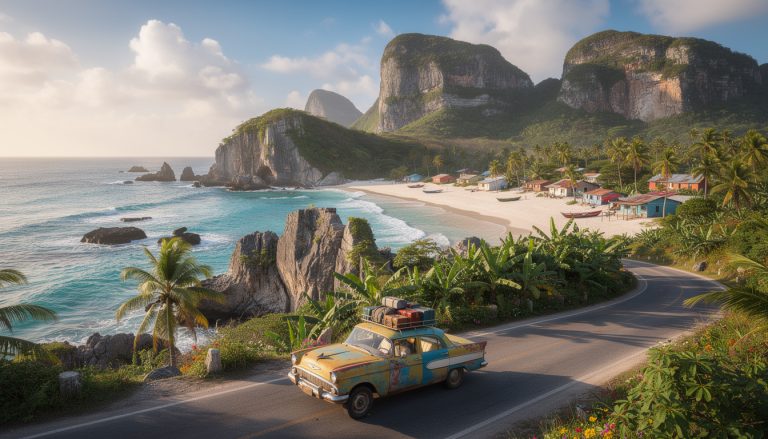 découvrez un road-trip de 10 jours en république dominicaine qui vous emmène bien au-delà de punta cana, entre plages paradisiaques, paysages naturels et villages authentiques.