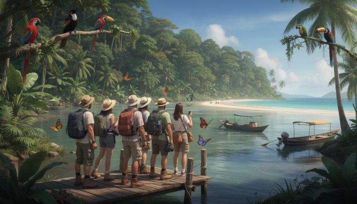 découvrez une aventure unique en guyane, entre forêt amazonienne et culture caribéenne, accessible sans passeport pour un dépaysement garanti.