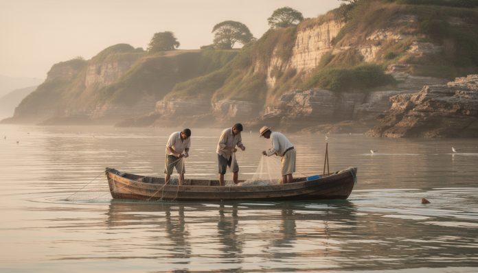 Slow Travel : Caboter le long de la cĂŽte ouest en pirogue traditionnelle avec les pĂȘcheurs. dĂ©couvrez le slow travel en cabotant le long de la cĂŽte ouest Ă bord d'une pirogue traditionnelle, accompagnĂ© des pĂȘcheurs locaux pour une expĂ©rience authentique et immersive.