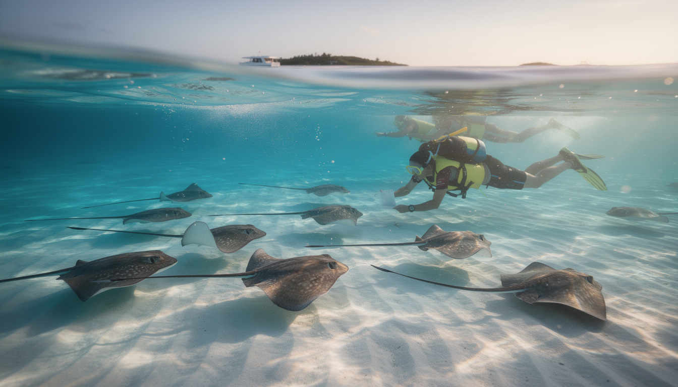 découvrez nos conseils pour une visite éthique à stingray city et profitez d'une expérience inoubliable de snorkeling en nageant avec les raies en toute sécurité.