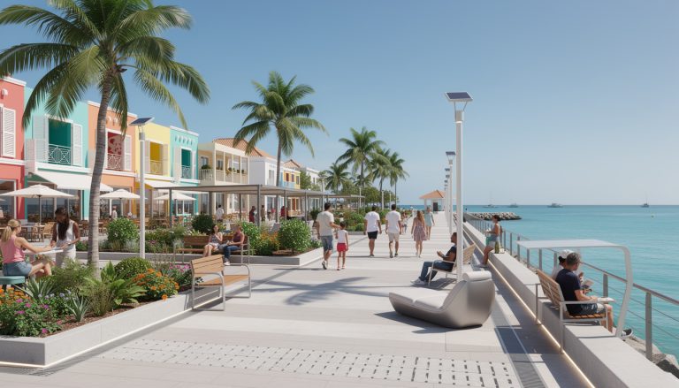 découvrez comment oranjestad transforme ses espaces piétons en bord de mer pour offrir un cadre urbain convivial, moderne et durable, alliant promenade agréable et respect de l'environnement.
