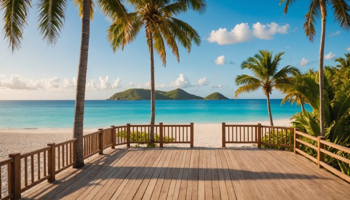 Hébergement en bord de mer aux Caraïbes Villa en bord de mer aux Caraïbes