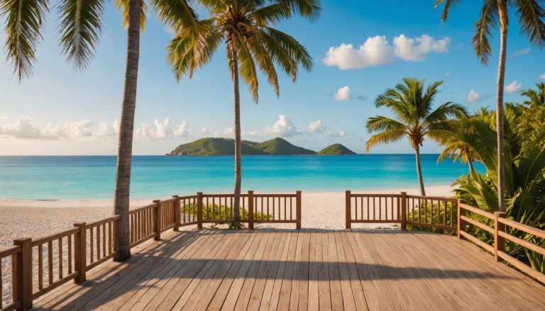 Villa en bord de mer aux Caraïbes
