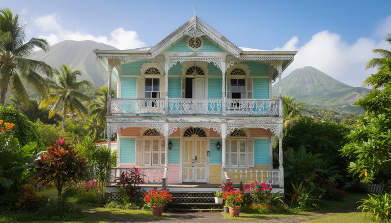 découvrez le style architectural unique « gingerbread » des maisons de soufrière, expliqué en détail par juliette, passionnée d'architecture et d'histoire locale.