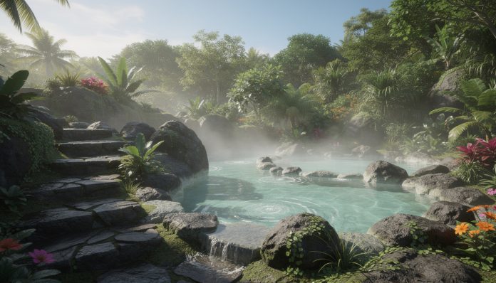 Bien-être : Bains de soufre et sources chaudes de Clabony, le spa naturel de l'île. découvrez les bains de soufre et les sources chaudes de clabony, le spa naturel de l'île, pour une expérience de bien-être unique et revitalisante.