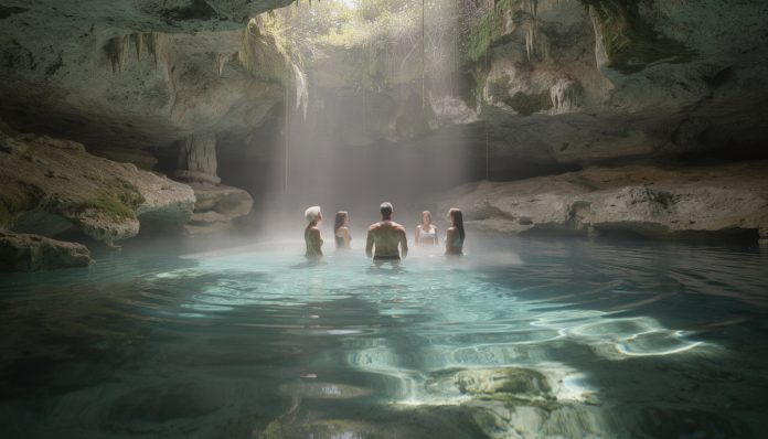 découvrez une cure de thalassothérapie naturelle unique dans les eaux souterraines purifiantes des grottes de cabarete, pour un bien-être profond et revitalisant.