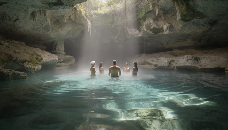 découvrez une cure de thalassothérapie naturelle unique dans les eaux souterraines purifiantes des grottes de cabarete, pour un bien-être profond et revitalisant.