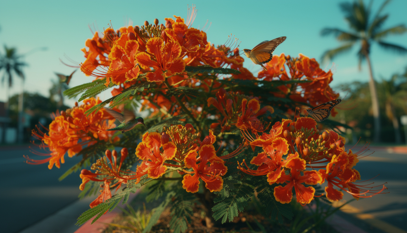 découvrez les mystères de la "pride of barbados", fleur nationale éclatante, et explorez ses caractéristiques uniques en botanique.