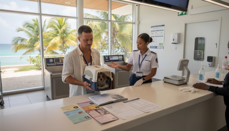 découvrez les formalités et protocoles sanitaires essentiels pour voyager avec votre animal de compagnie aux antilles en toute sérénité.