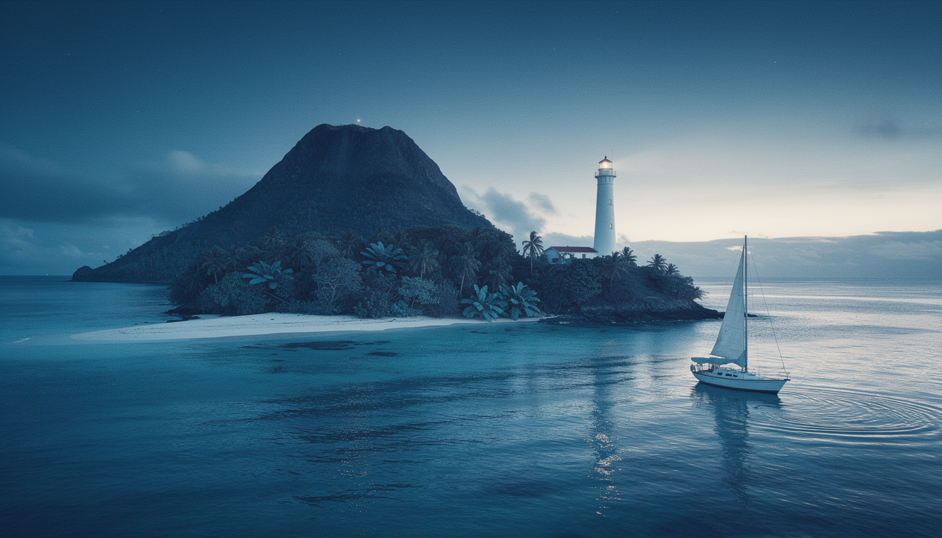 découvrez green island, le refuge secret idéal pour les plaisanciers en quête de tranquillité et de solitude, entouré d'une nature préservée et d'eaux cristallines.