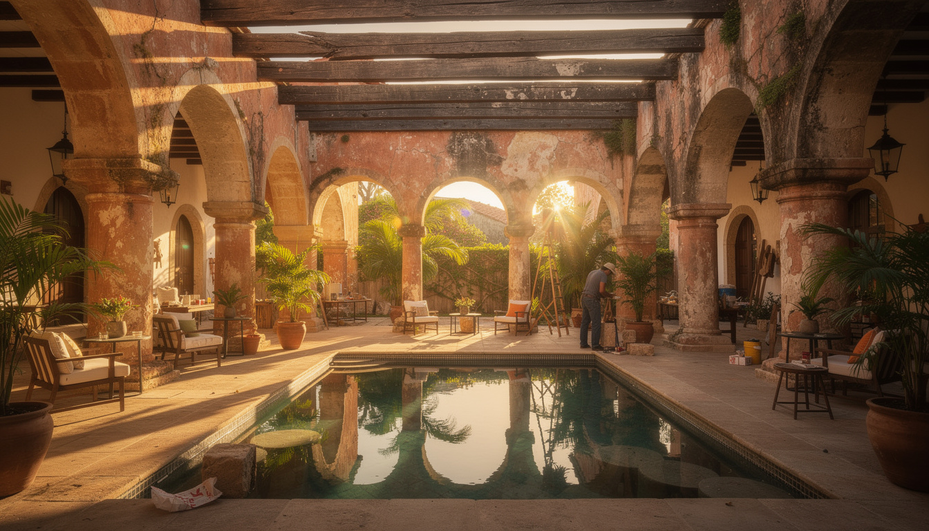 découvrez l'enquête de florian sur la transformation des anciens couvents en somptueux palaces à saint-domingue, un voyage entre histoire et luxe.