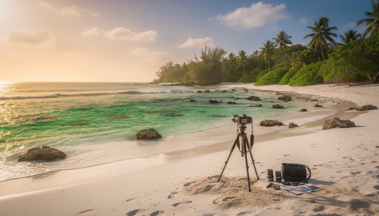 découvrez comment capturer la beauté unique de l'eau émeraude de baie longue grâce à mes réglages photo optimaux et mes spots secrets pour des clichés inoubliables.