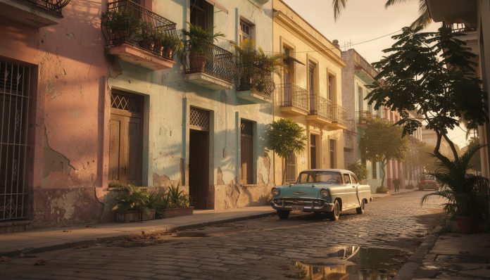 découvrez l'art de la photographie à cuba en capturant les couleurs délavées et la lumière dorée qui illuminent chaque scène, révélant la beauté unique de l'île.