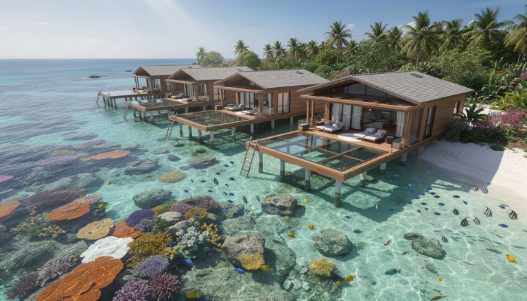 découvrez des hôtels pieds dans l'eau offrant un accès direct aux récifs coralliens pour une expérience de plongée inoubliable au cœur de la nature marine.