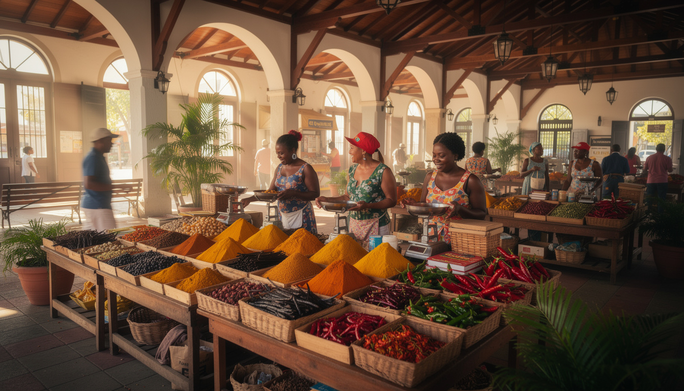 découvrez le renouveau du marché aux épices de pointe-à-pitre, un lieu vibrant où s'entremêlent des senteurs envoûtantes et des saveurs authentiques.