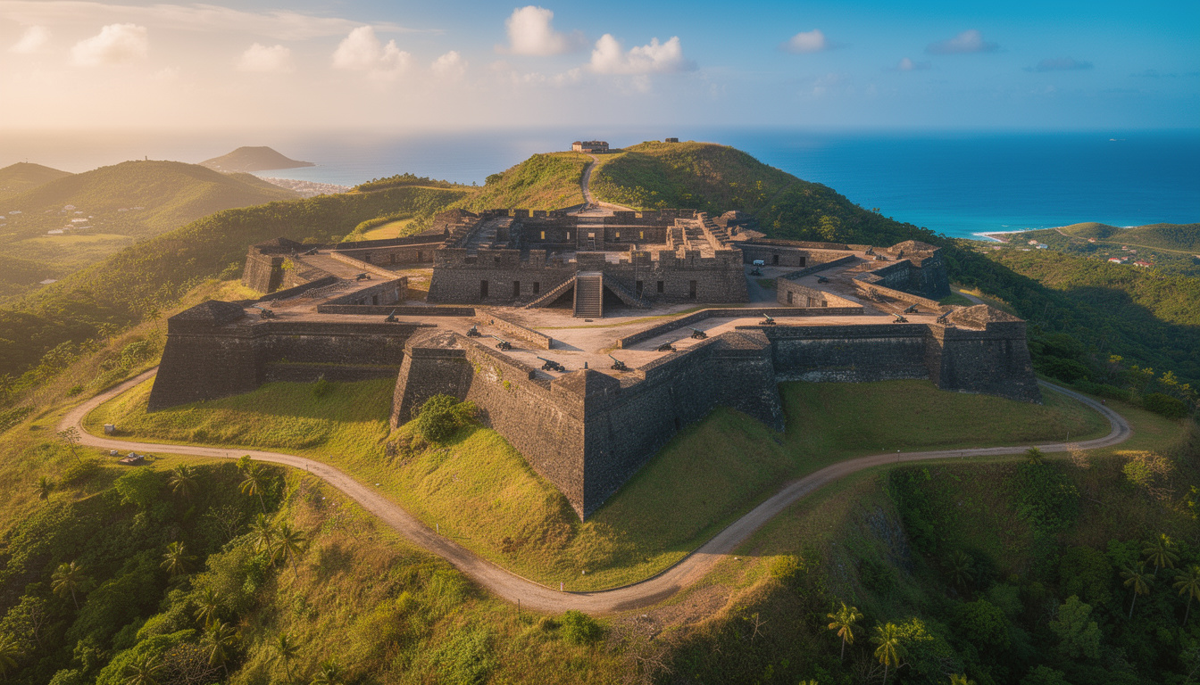 découvrez l'histoire fascinante de saint-christophe-et-niévès à travers la forteresse de brimstone hill et l'héritage de la culture de la canne à sucre sur cette île des caraïbes.