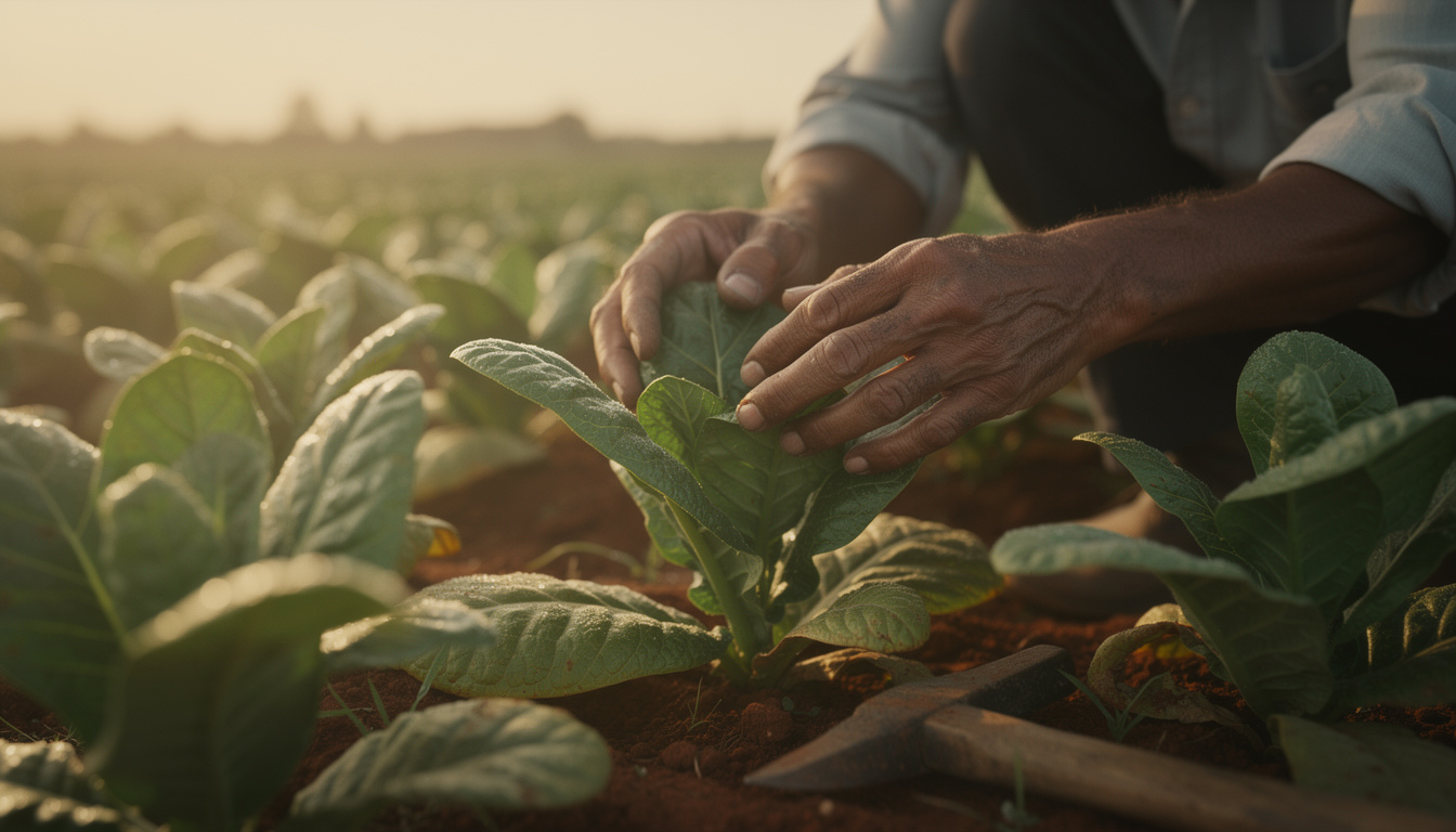 découvrez une journée immersive avec un planteur de tabac 'vegueros' dans les champs emblématiques de pinar del río, cœur de la culture cubaine du tabac.