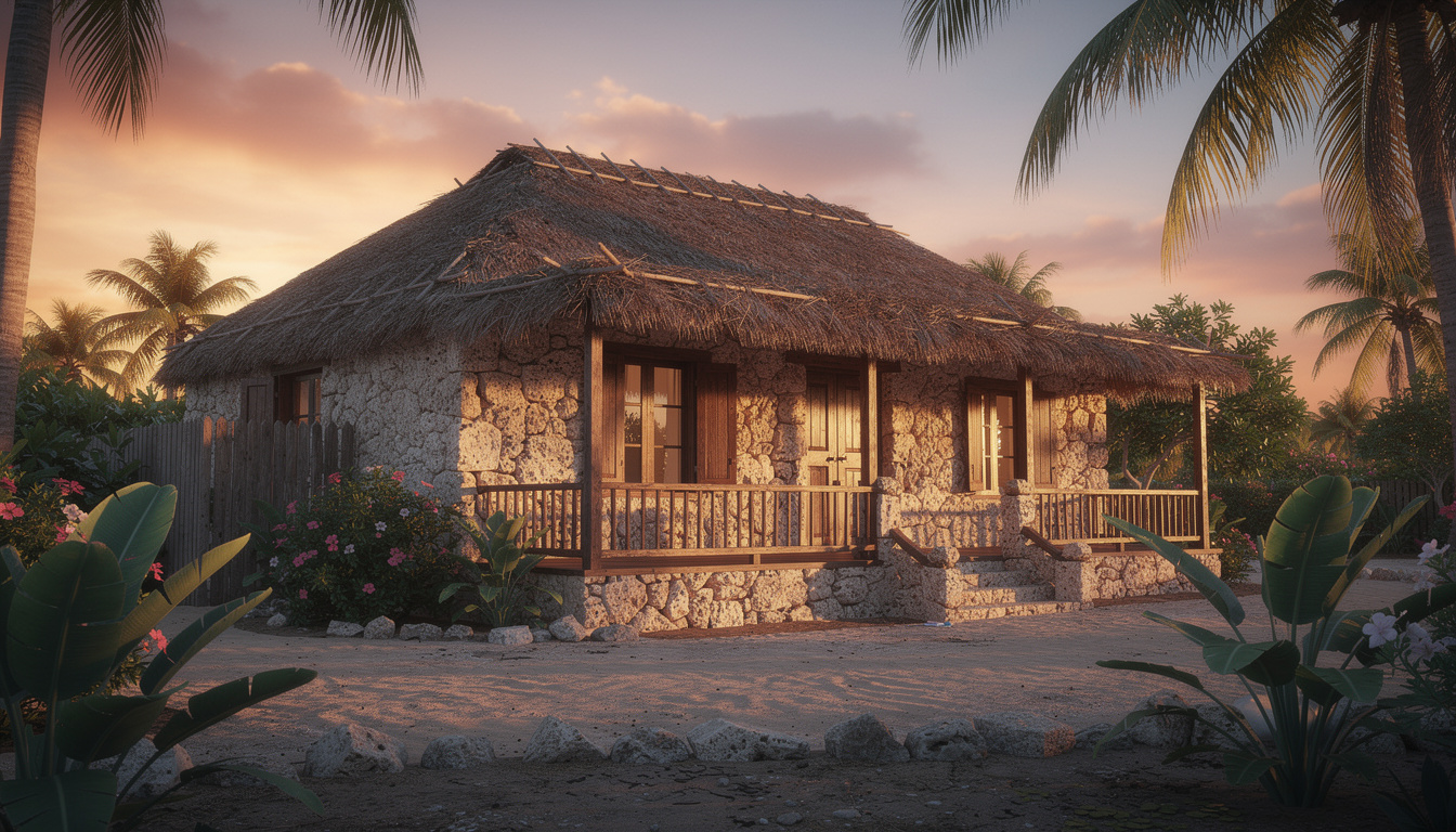 découvrez l'art traditionnel de la construction des 'cunucu houses', des maisons rurales typiques alliant authenticité et savoir-faire ancestral.